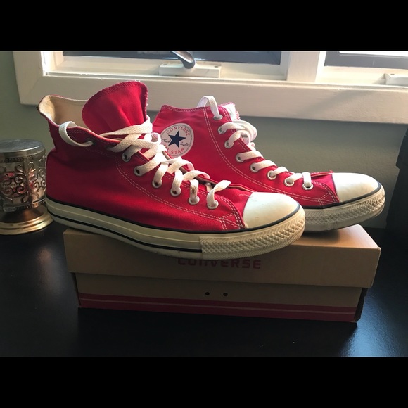 red converse mens size 12